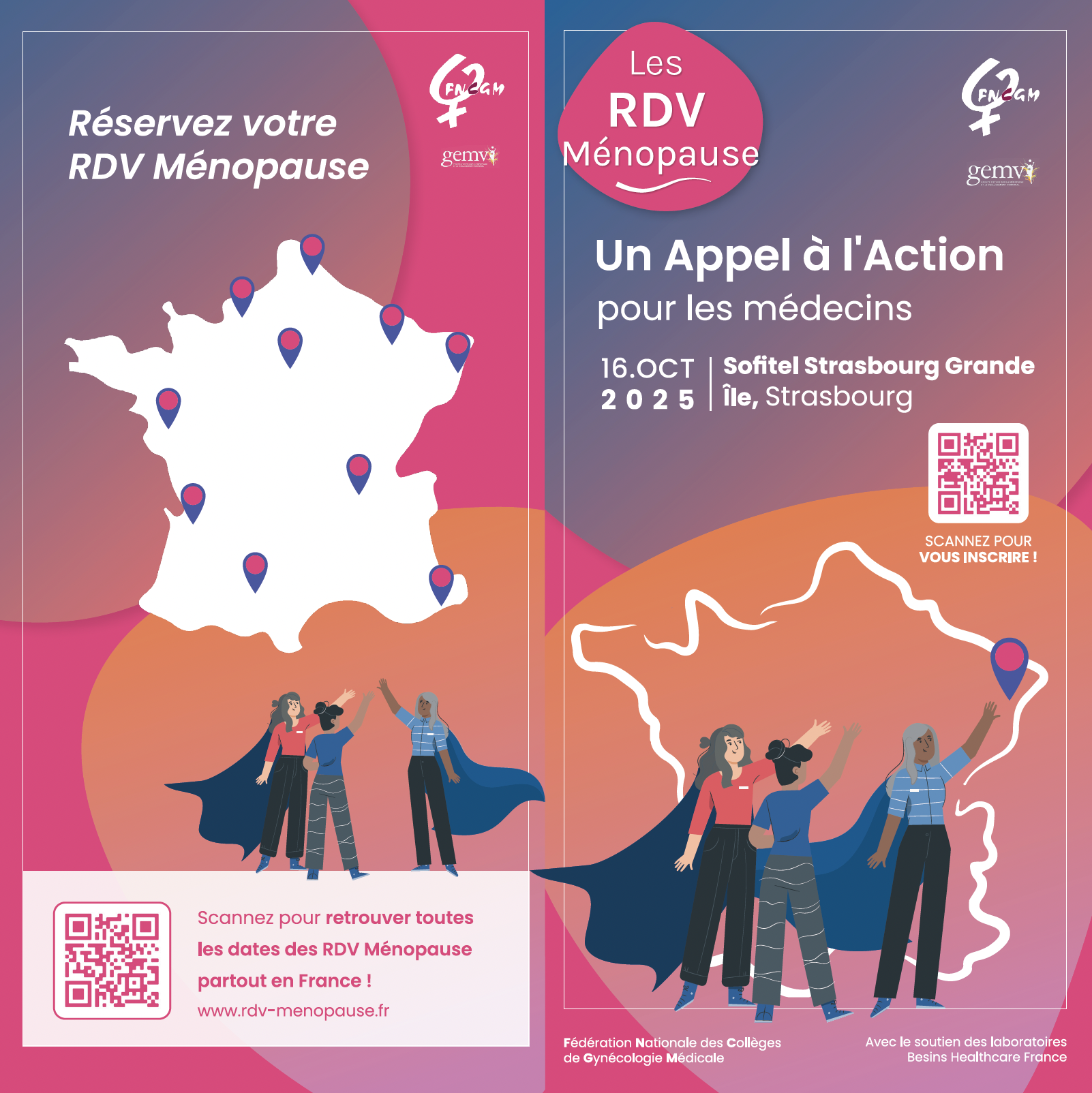 Les RDV Ménopause